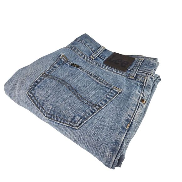 Lee Other - Lee Premium Select Mens 38x32 Relaxed Fit Light Wash Straight Leg 5 Pocket Denim